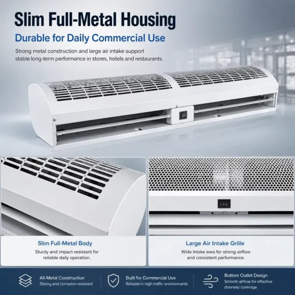 Air Curtain, 220 V, Plastic - view 5