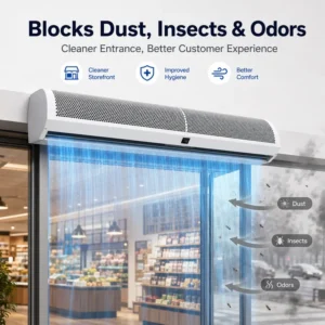 Air Curtain, 220V, Plastic