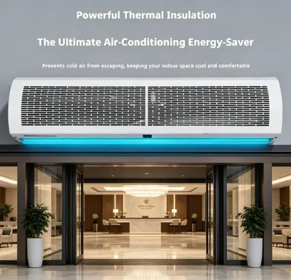 Air Curtain, 900/1200/1500/2000mm, Wall
