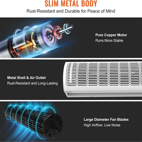 Air Curtain, Aluminum, Centrifugal - view 2