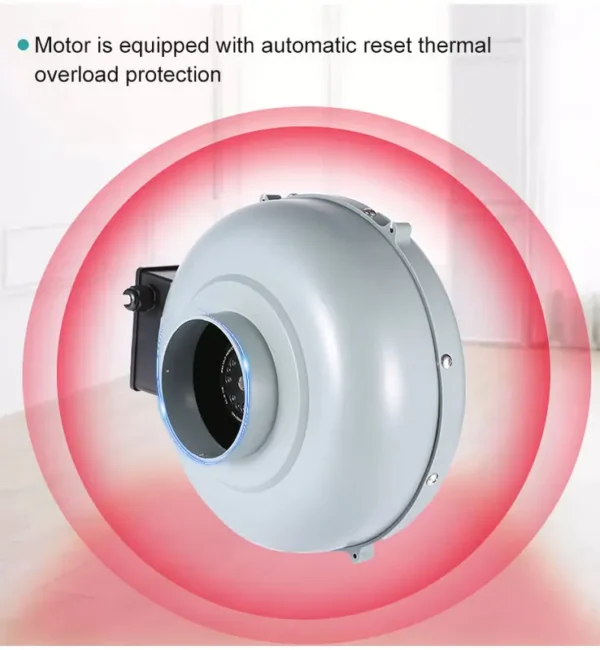 Air Duct Fan, 100mm, 150mm, 200mm, 250mm - view 6