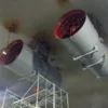 Air Duct Fan, Axial, 220V, Cast Iron