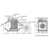 Air Duct Heater, 30kw, 220 - view 6