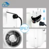 Air Flow Air Extractor, DCFAIR, Plastic, HAVC - view 5