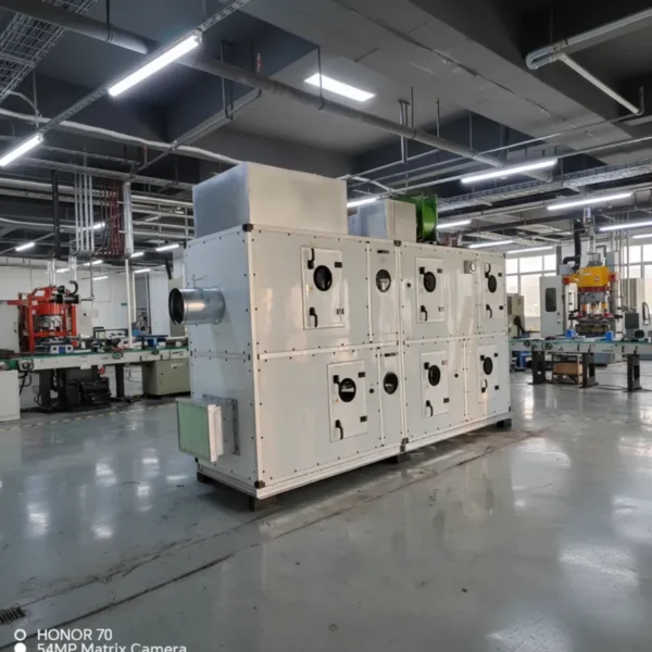 Air Flow Desiccant Dehumidifier, R-22, Air Handling Unit