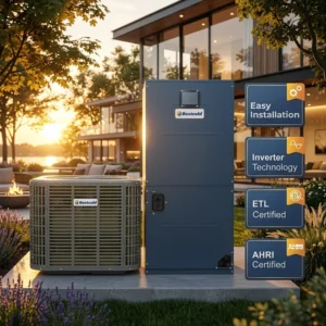 Air Handler Heating Unit, ETL, SEER2, R454B, USA
