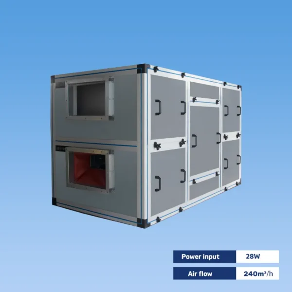 Air Handling Unit, 200-1500m³, R410A - view 3