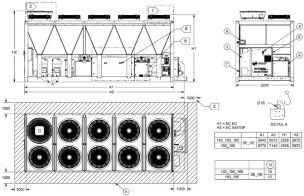 Air Handling Unit, 4000m/h, HVAC - view 6