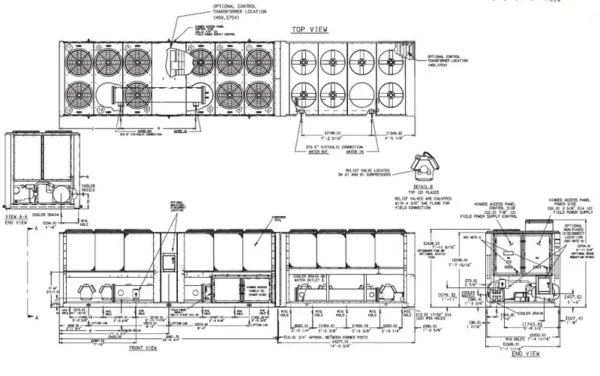 Air Handling Unit, 4000m³/h, R410A, Inverter, HEPA - view 6