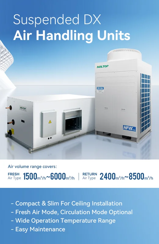 Air Handling Unit, 5500m³, R410A - view 2