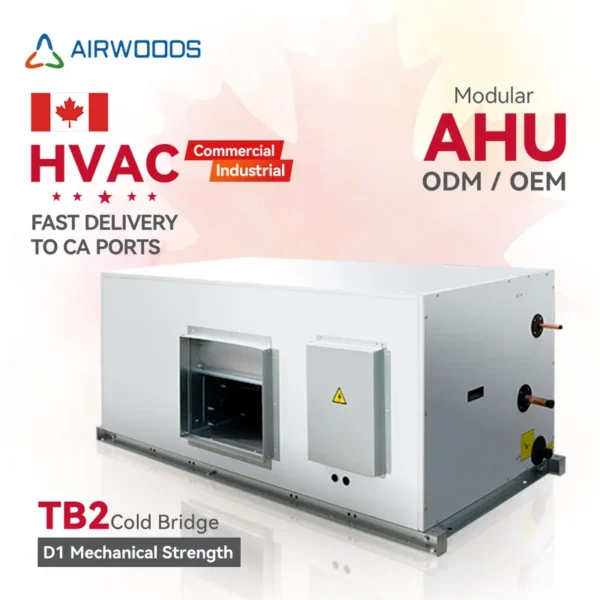 Air Handling Unit, 5500m3/h, R410A - view 2