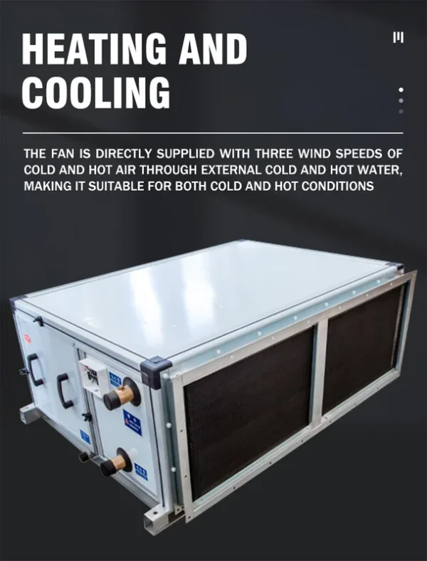 Air Handling Unit, AHU, 12.5 to 221kw, Water - view 3