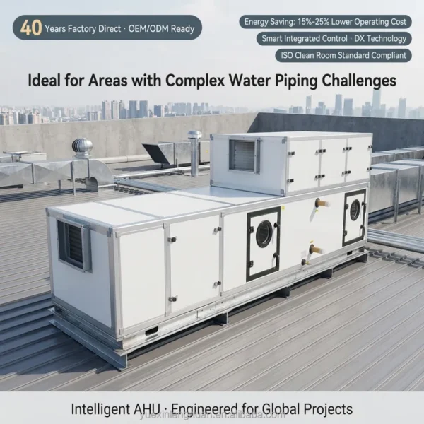 Air Handling Unit, AHU, 3000-200000, Water