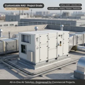 Air Handling Unit, AHU, 3000-200000, Water