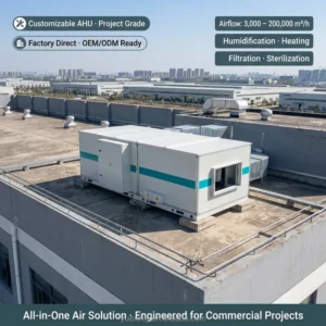 Air Handling Unit, AHU, 3000-200000, Water