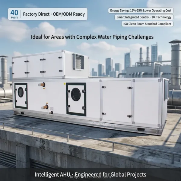 Air Handling Unit, AHU, 3000-200000, Water