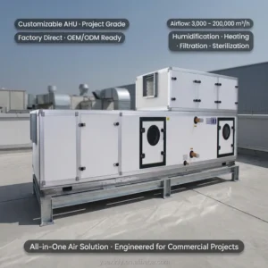Air Handling Unit, AHU, 3000-200000, Water