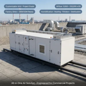 Air Handling Unit, AHU, Scroll, HVAC