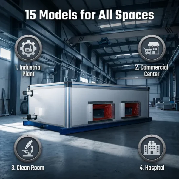 Air Handling Unit, Ceiling, KD(X)-3 - view 3