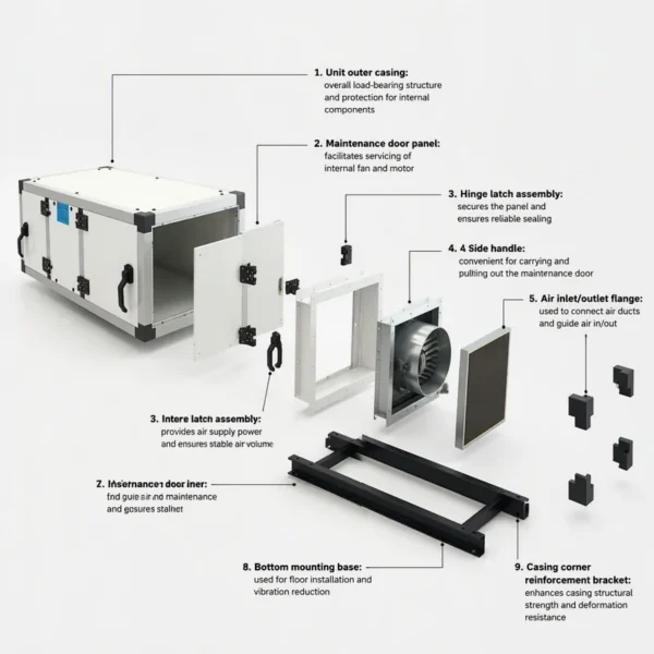 Air Handling Unit, HVAC, 380 V, 18.5 - view 6