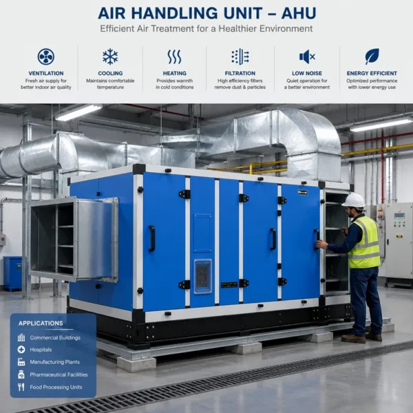 Air Handling Unit, HVAC, AHU - view 2