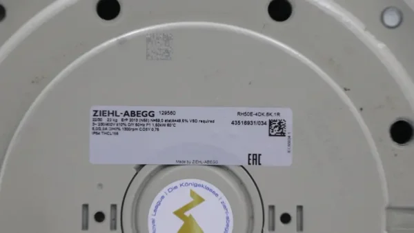 Air Handling Unit, RH50E-4DK.6K.1R, 129560, Centrifugal, AHU - view 4