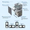 Air Handling Unit, USA, AHU, R454B, SEER2 - view 4