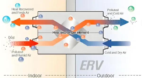 Air Handling Units, 5000CFM, Steel, HRV, ERV - view 5