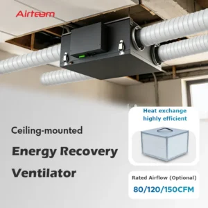 Air Handling Units, 80CFM, ERV, HRV