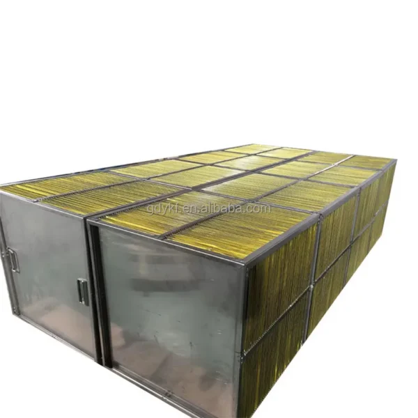 Air Heat Exchanger, Aluminum, 24 V, Aluminium - view 6