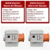 Air Heater, 220V/380V, 380 V, 30KW(40.23hp) - view 5