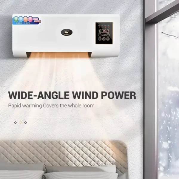Air Heating Fan, 1800w, Wall - view 5