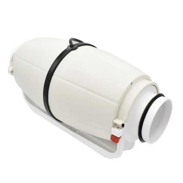 Air Inline Ducted Fan, Axial, 125mm, Plastic - view 2