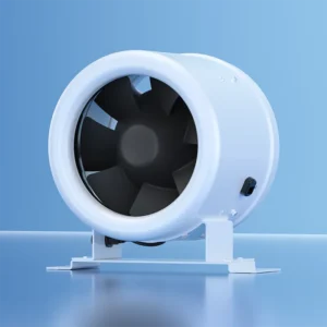 Air Pressure Inline Fan, 150mm, 120V, Plastic