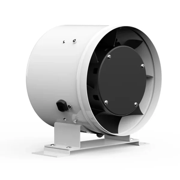 Air Pressure Inline Fan, 150mm, 120V, Plastic - view 4