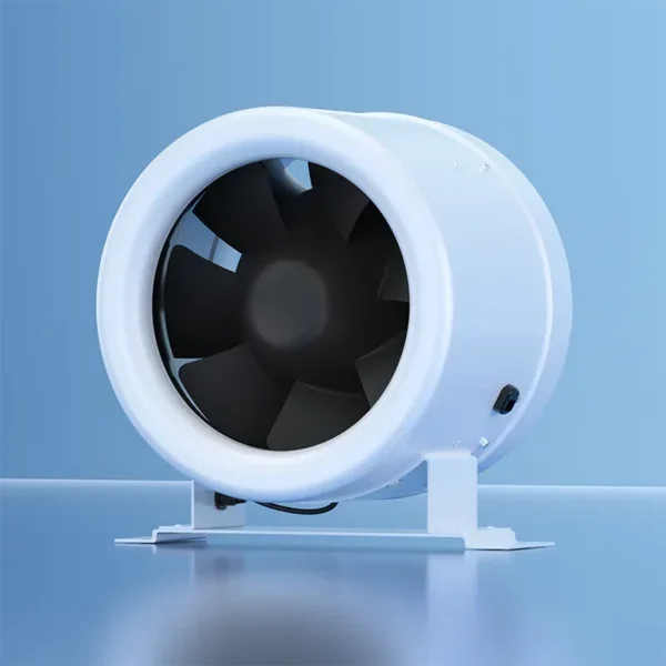 Air Pressure Inline Fan, 200mm, 110-240V, PBT