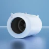 Air Pressure Inline Fan, 200mm, 110V, Plastic