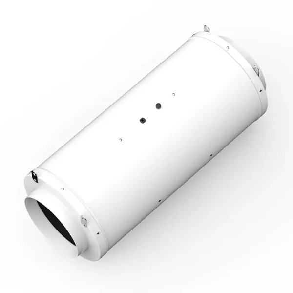 Air Pressure Inline Fan, 250mm, 110V, Plastic - view 3