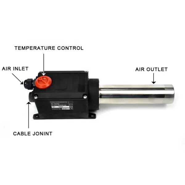 Air Process Heater, 230v, LY21L - view 2