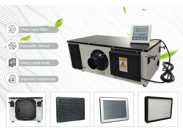 Air Purifier, 20L/D, Ducted, Ceiling - view 3