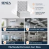 Air Purifier, 20x20x1, MERV, HVAC - view 3