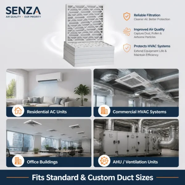 Air Purifier, 20x20x1, MERV, HVAC - view 3
