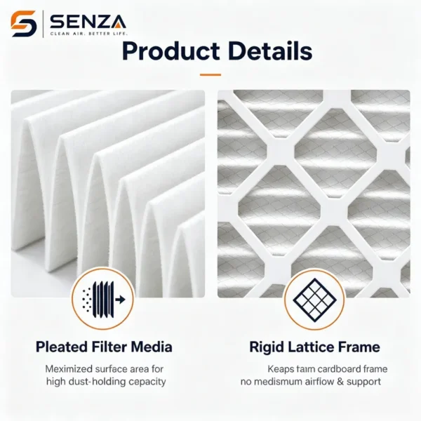 Air Purifier, 20x20x1, MERV, HVAC - view 4