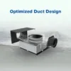 Air Purifier, 220 V, Aluminum - view 3