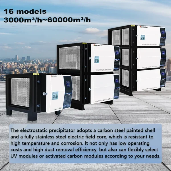 Air Purifier, 4000m³/h, ESP - view 2