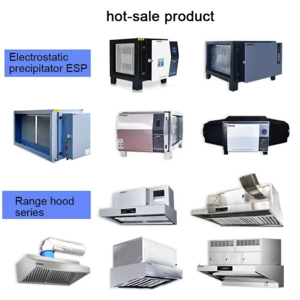 Air Purifier, 4000m³/h, ESP - view 4