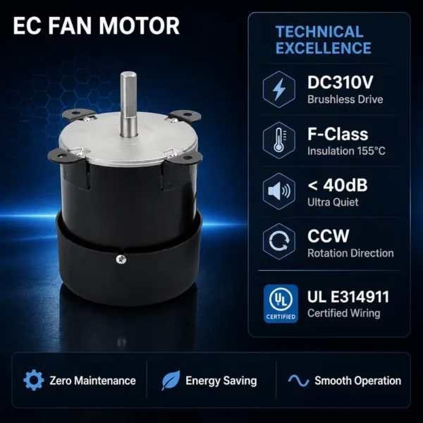 Air Purifier, 5-Speed, 300W, Brushless, 110V/220V - view 3