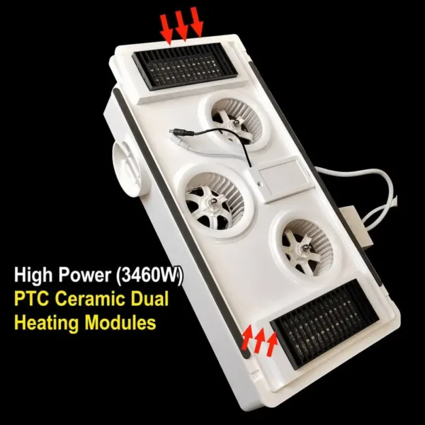 Air Purifier, Ceiling, LED, Plastic - view 4