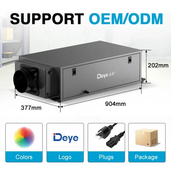 Air Purifier, DY-C20DZ, 20L, Ceiling - view 2