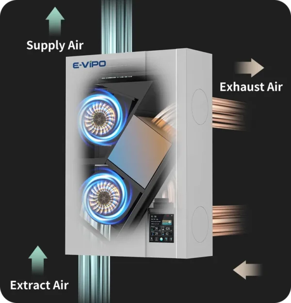 Air Purifier, Wall, HEPA, TUYA, WIFI - view 4